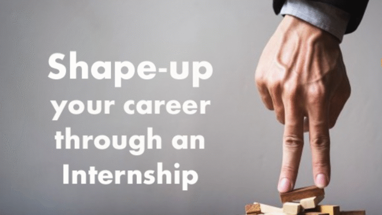 How Can Internships Shape Your Career?